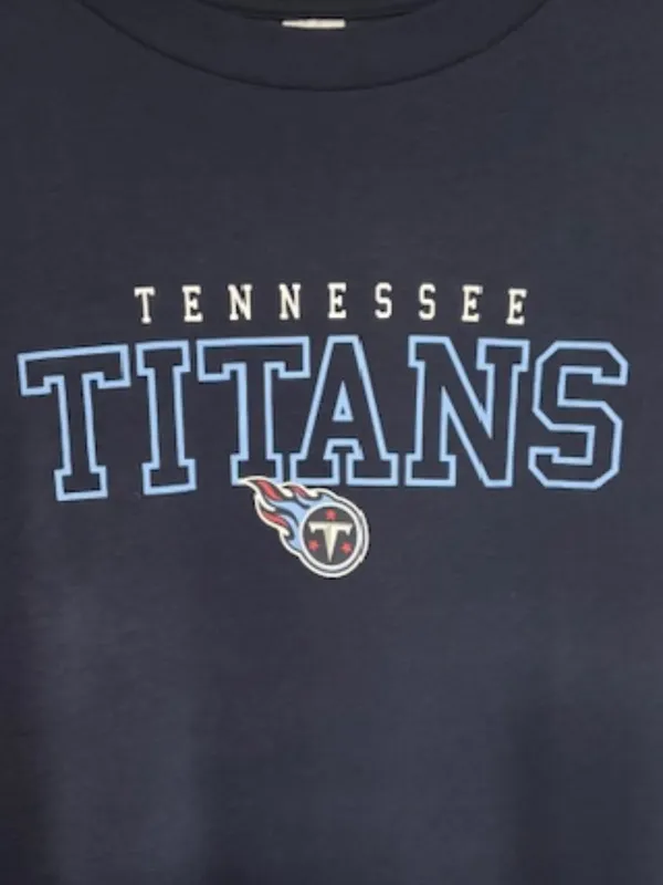 NFL Team Apparel Tennessee Titans Sleepwear T‑Shirt Women’s XL Navy Lightweight - Image 4