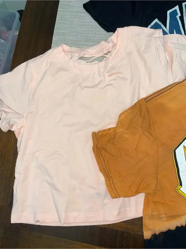 Women’s Graphic T-Shirt Bundle Size Medium Malibu AC/DC (3 Tops) - Image 3