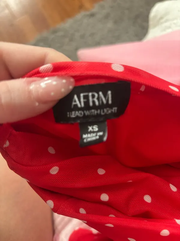 Revolve AFRM Dress red  - Image 2