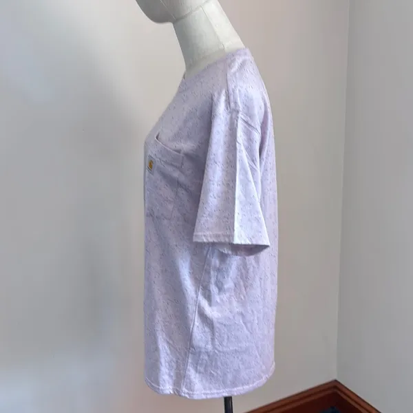 Carhartt Purple Relaxed Short Sleeve Tee - Image 3