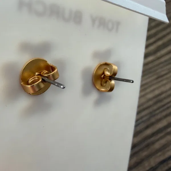 Tory Burch Roxanne Jeweled Stud Earrings NEW - Image 4