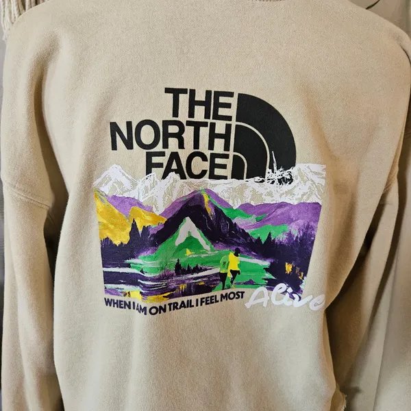 The North Face Hoodie Cropped Woman’s size Medulla - Image 4