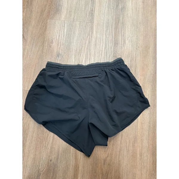 Nike Dri-FIT Womens Black Running Shorts Size Medium Liner‎ Back Pocket 3316 - Image 3