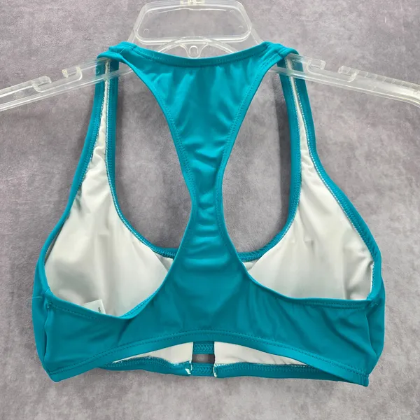 Urban Sea Green Cutout Racerback‎ Padded Swimwear Bikini Sports Bra S Small - Image 2