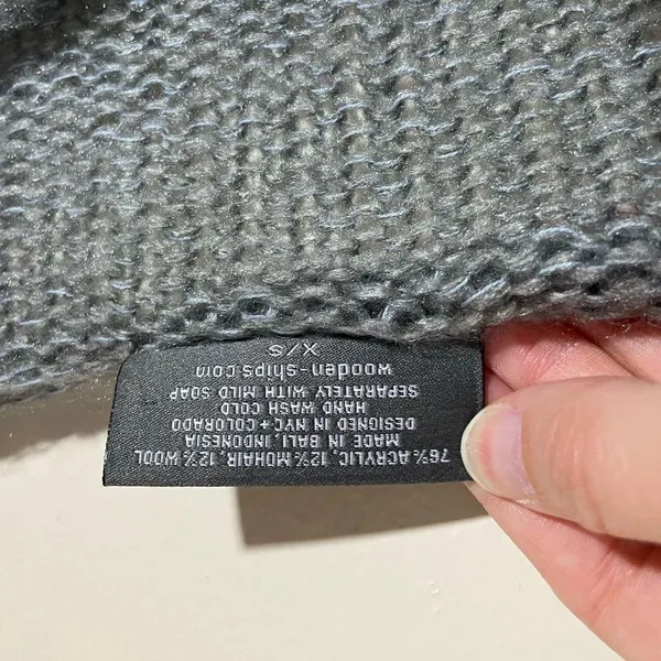 Wooden Ships Lightweight Fuzzy Sweater - Image 7