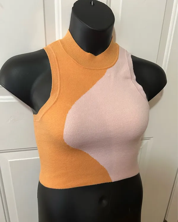 LA Hearts Color block sweater vest - Image 2