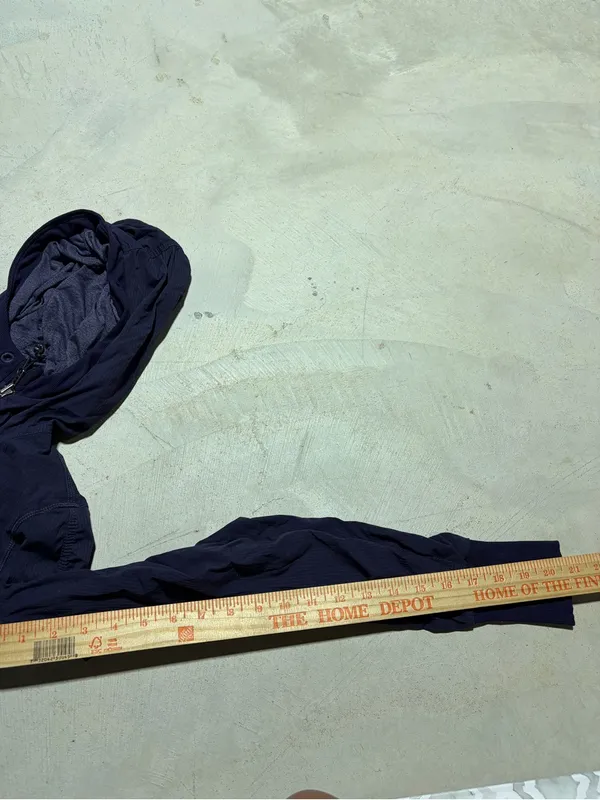 Lululemon Hooded Women's dance studio reversible Zip-Up Jacket purple 4 - Image 5