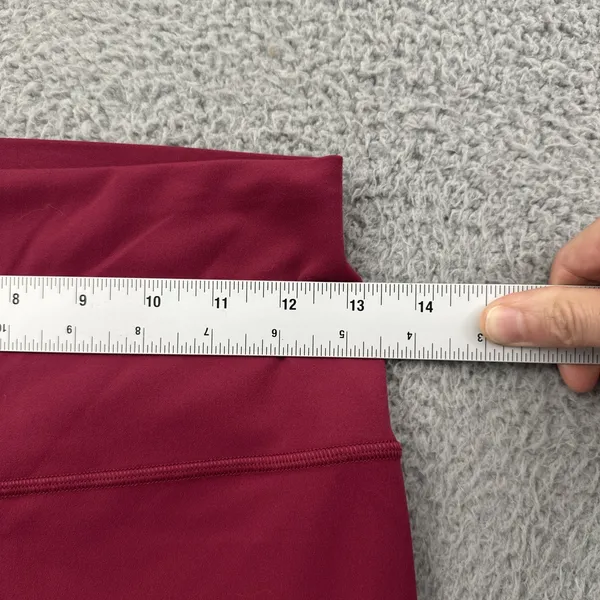 Lululemon Align High Rise Leggings Pomegranate Pink Athletic Women's 8 x 28 - Image 8