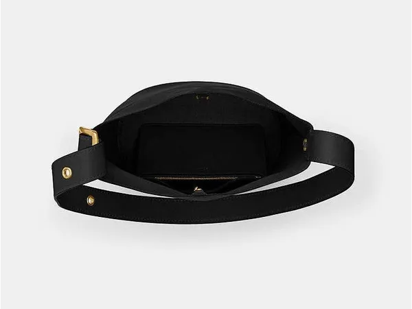 COACH Bleecker Bucket Bag in Black Leather - Image 4