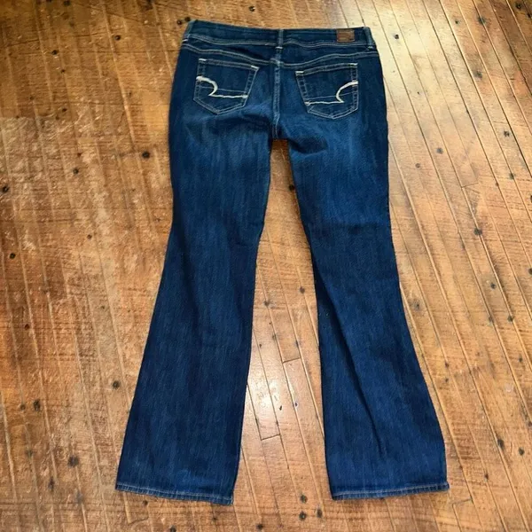 American Eagle slim boot size 10 cowboycore western jeans - Image 3