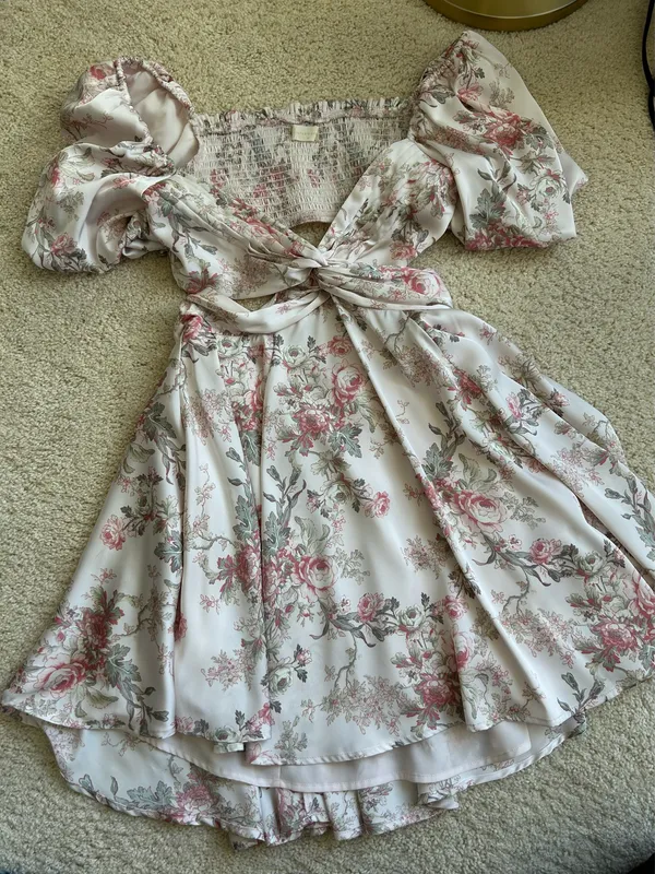Altar'd State Floral Dress - Image 4