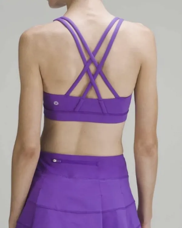 Lululemon Energy Strappy Bra in Atomic Purple - Image 4
