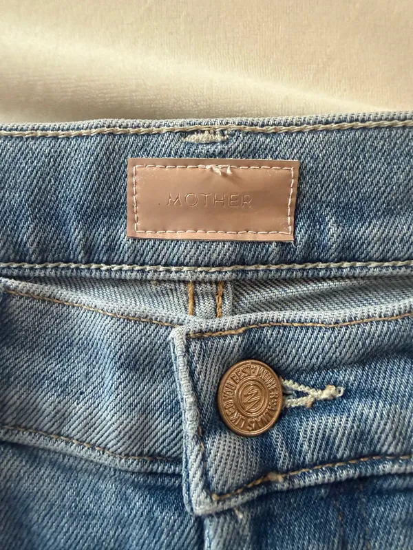 MOTHER Denim Fray Jeans - Image 6