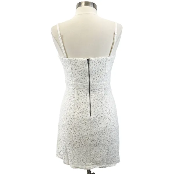American Eagle Womens Dress Sz 12 Corset Eyelet Lace Coquette‎ Cottagecore Party - Image 2