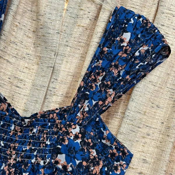Free People Linen Blend Pattern Play Mini Dress - Image 11