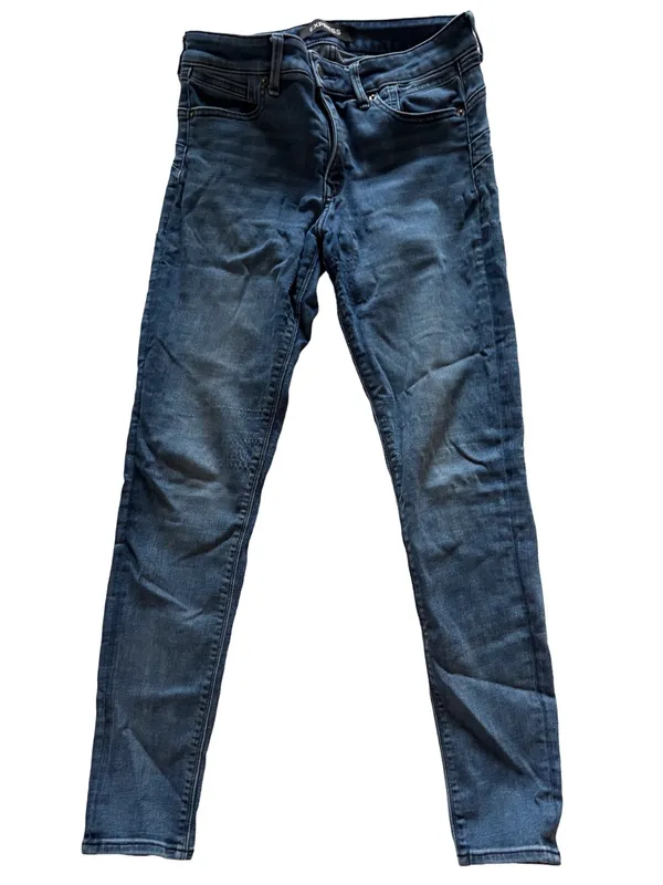 Express Stretch + Denim Perfect Lift Legging Mid Rise 8R - Image 2