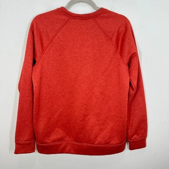 Burton Lost At Last Graphic Crewneck Sweatshirt Red Heather‎ Women's Medium Ski - Image 10