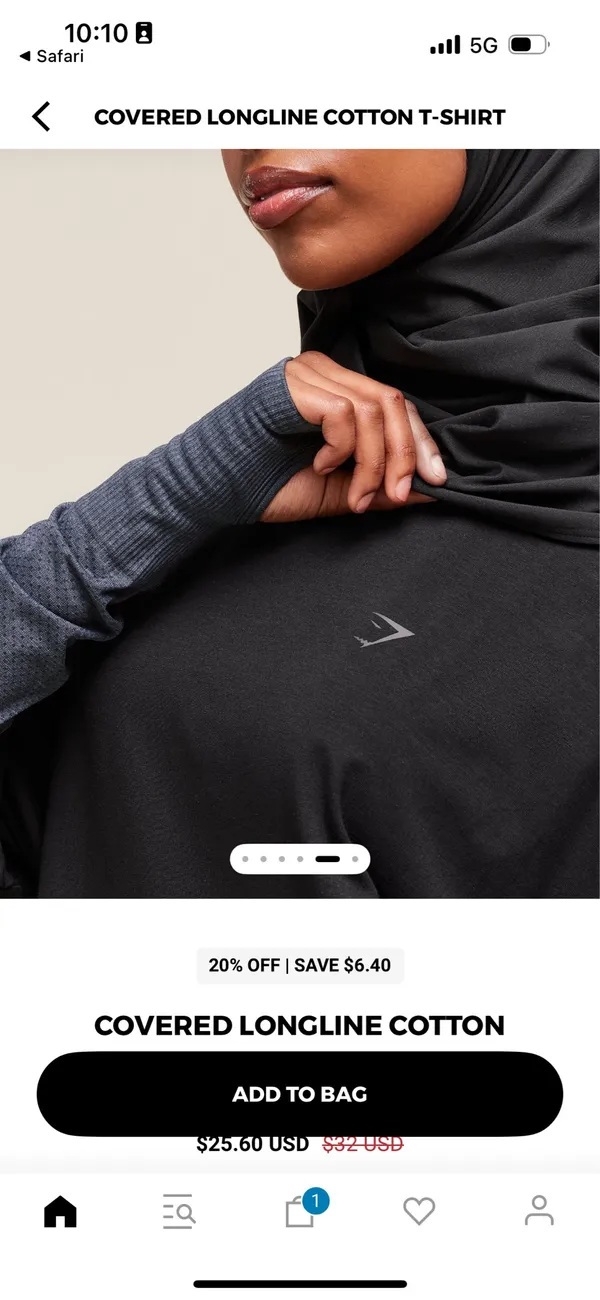 Gymshark Oversized Shirt - Image 5