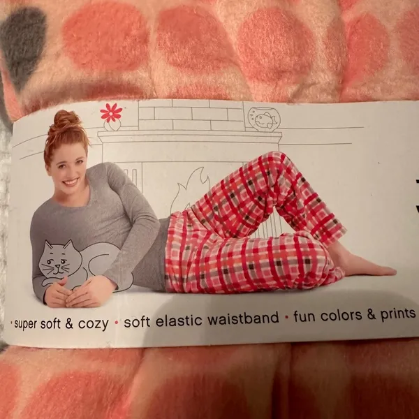 June & Daisy 2 Pack Pajama Pants - NWT - Size L - Image 4