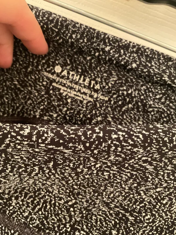 Athleta Leggings Black Small Women’s High-Rise 23" Salutation Stash Pockets - Image 2