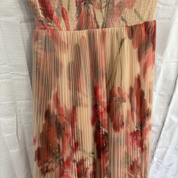 Hutch Dress Womens Size XL Brianna Sleeveless Bustier Pleated Tulle Maxi NWT - Image 4