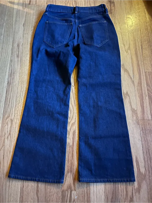 Women’s J.Crew Curvy Cropped Kick Out High Rise Semi-Stretch Jeans size 25 - Image 8
