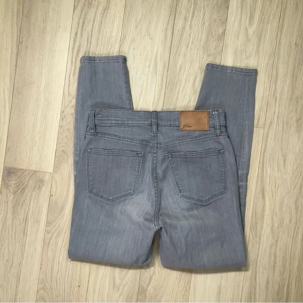 J. Crew Lookout High Rise Skinny Jeans in Grey - Image 6
