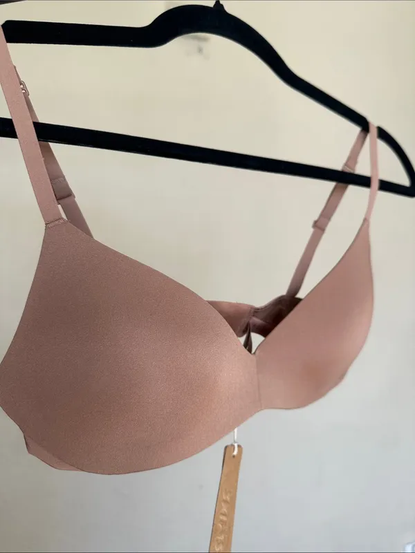 NWT Skims Body WIRELESS Push Up Plunge BRA in‎ Ochre 36DD - Image 2