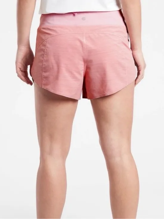 ATHLETA Run With It Textured 3.5”‎ Short Pink Size x-Large - Image 3