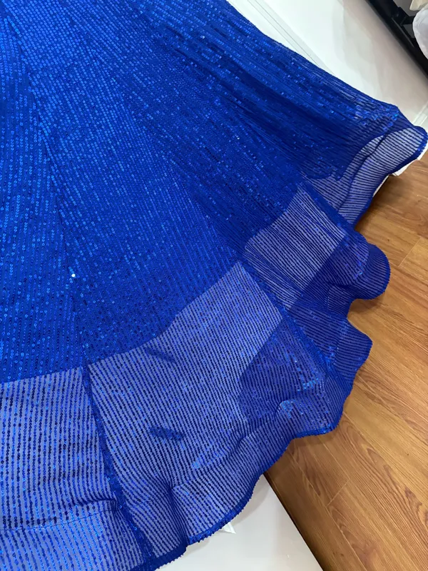Prom dress Blue Size 0 - Image 7