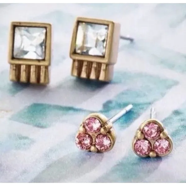 SILPADA “Color Riot” Set/2 Brass Post Earrings - KRP0052 - New In Box - Rare/HTF - Image 5