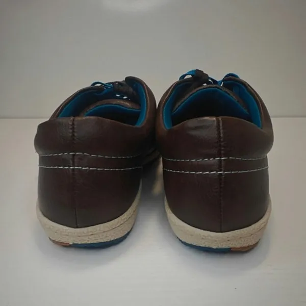 New brown and blue sneakers by vionic sz 8.5 - Image 5