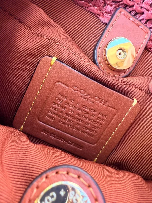 coach City Mini Tote Bag With Charms ceu30 - Image 8