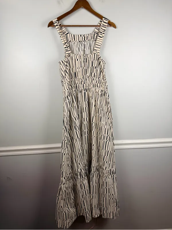 Anthropologie The Somerset Maxi Dress: Poplin Halter Edition size large - Image 9