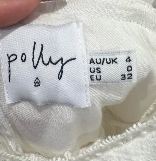 Princess Polly DLANEY MINI DRESS WHITE - Image 10