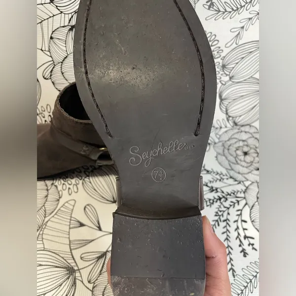 Seychelles Charming Brown Suede Ankle Boot - Image 3
