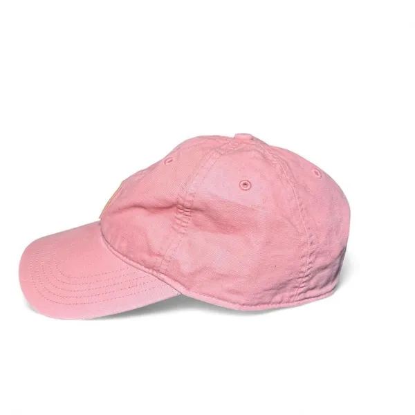 Carhartt Women's Pink Adjustable Baseball Cap with leather logo patch Hat - Image 3