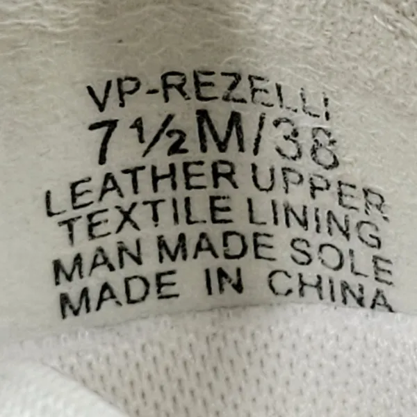 Vince Camuto Rezelli Platform Sneakers Womens 7.5 White Leather Lace-Up Shoes - Image 2