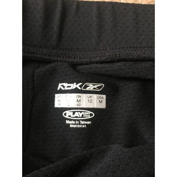Reebok Women's Active Athletic Skort Skirt Size Medium Black - Image 6