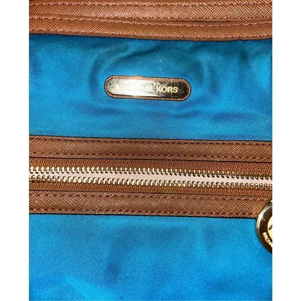Michael Kors Kempton blue nylon tote - Image 4