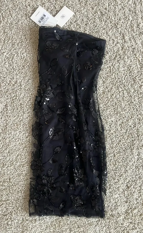 Peppermayo Exclusive - Moorey Beaded Mini Dress - Black - Image 3