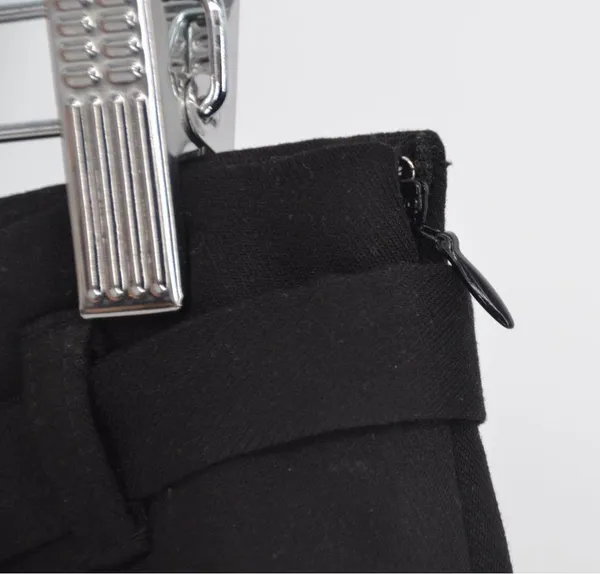 Mango MNG Straight Belted Mini Skirt Low Waist in Black Women's S - Image 5