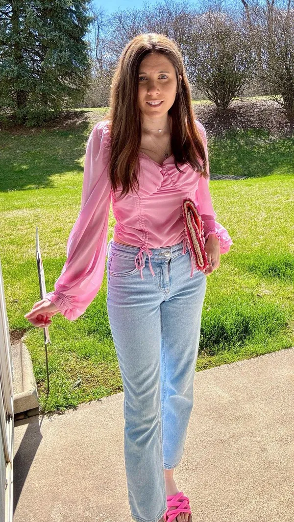 Love Tree Pink Bubble Gum Top - Image 4
