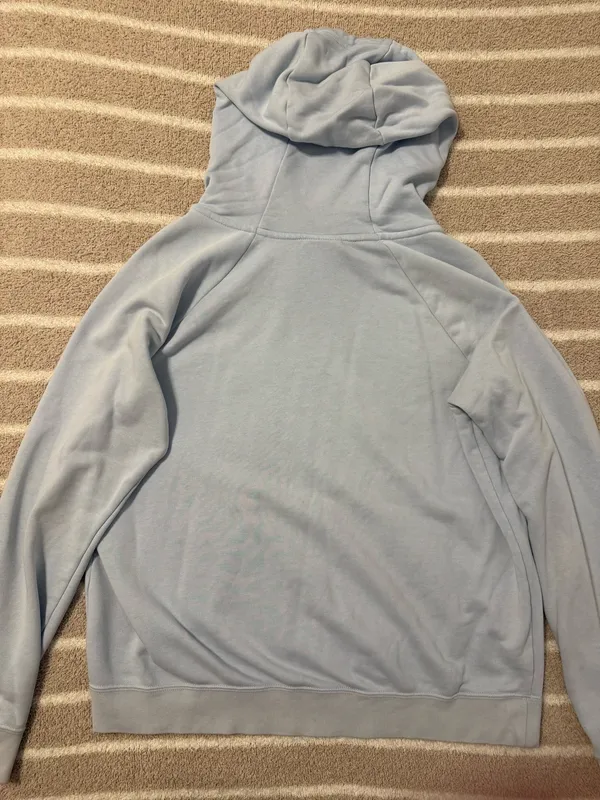Baby Blue Nike Hoodie - Image 2