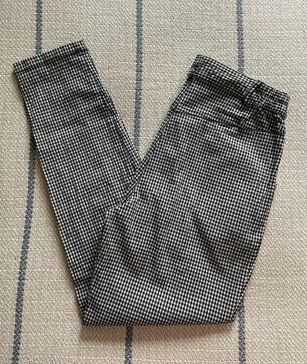 Urban Outfitters Checkered Tapered Trousers - Image 3