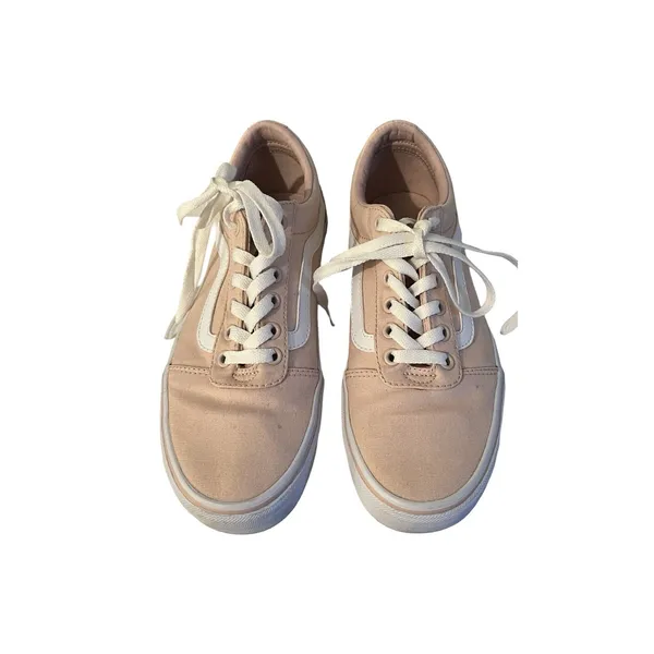 Vans Sneakers Womens Size 8.5 Pink Low Top Platform Lace Up Fabric UK 6 EUR 39 - Image 2
