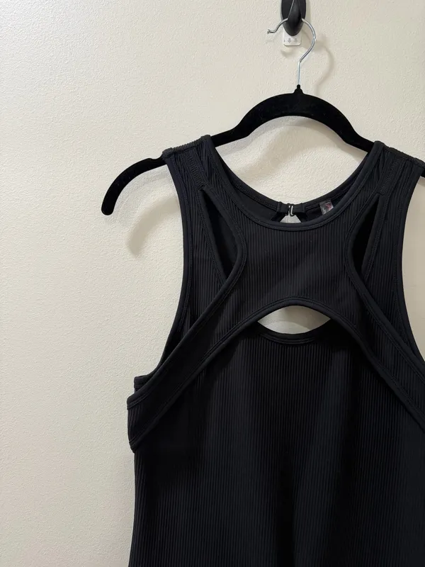 NWT Free People Movement Break It Down Onesie in Black - Image 4