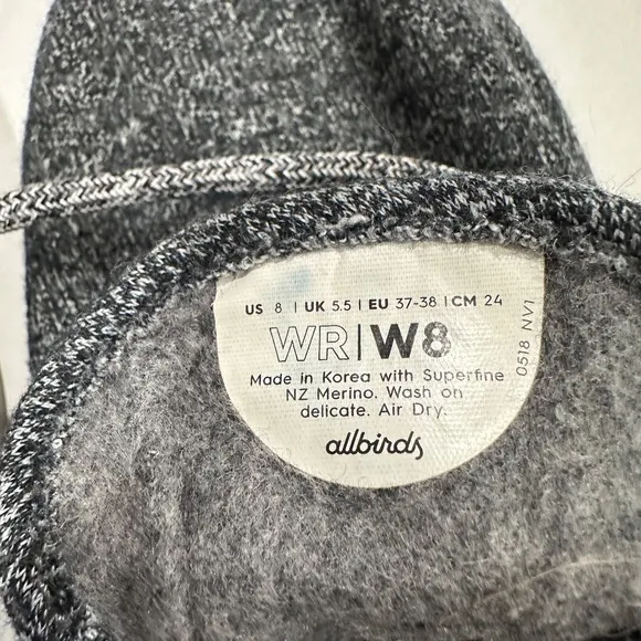 Allbirds‎ Merino Wool Runners - Size 8. - Image 5