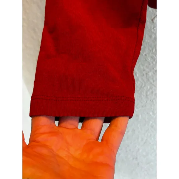 Ralph Lauren red long sleeve tee shirt medium preppy holiday - Image 5