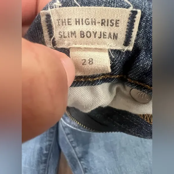 Madewell The‎ High Rise Slim Boy Jean - Image 4